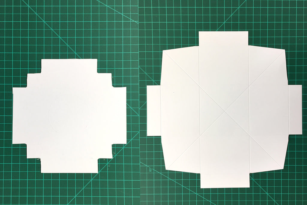 10 White Gift Box -- 3.45''X3.45''X2.75'' - OakPo Paper Co.