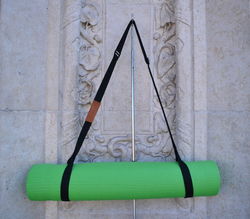Adjustable Yoga Mat Carrier, Yoga mat strap with adjustable plastic buckle - OakPo Paper Co.