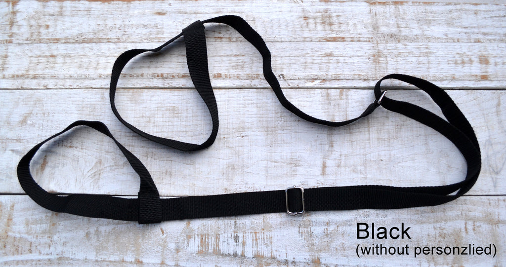 Adjustable Yoga Mat Carrier, Yoga mat strap with adjustable silver or plastic buckle