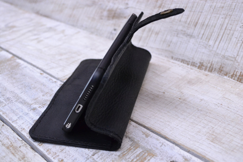 iPhone 6 Plus/6s Plus Case, Leather iPhone Wallet - OakPo Paper Co.