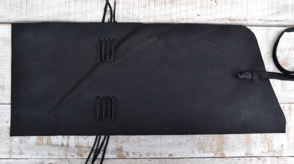 5x7 Leather Journal, Hand-Marbled cover notebooks, Black Distressed Leather Notebook. Pocket Leather Journal, Personalized - OakPo Paper Co.