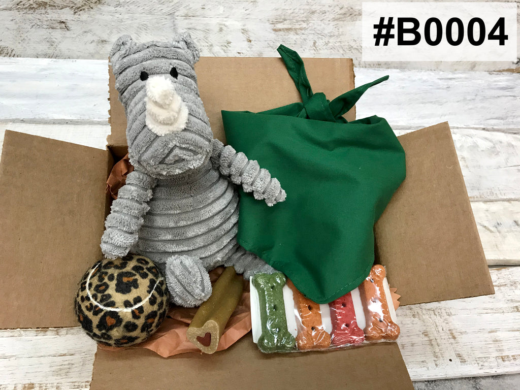 Personalized dog gift box. Customized pet gifts