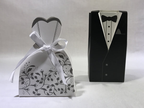 10 Bride Groom Gift Box B12 OakPo Paper Co