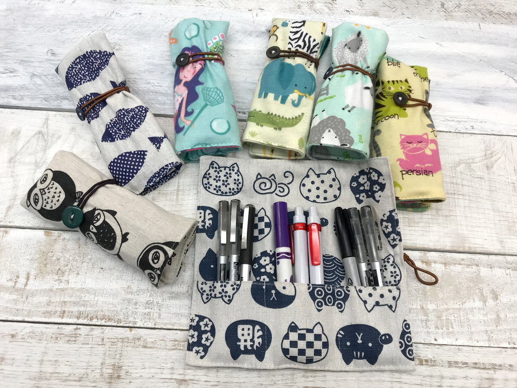 Pencil/ Crayon Roll, Pen Wrap