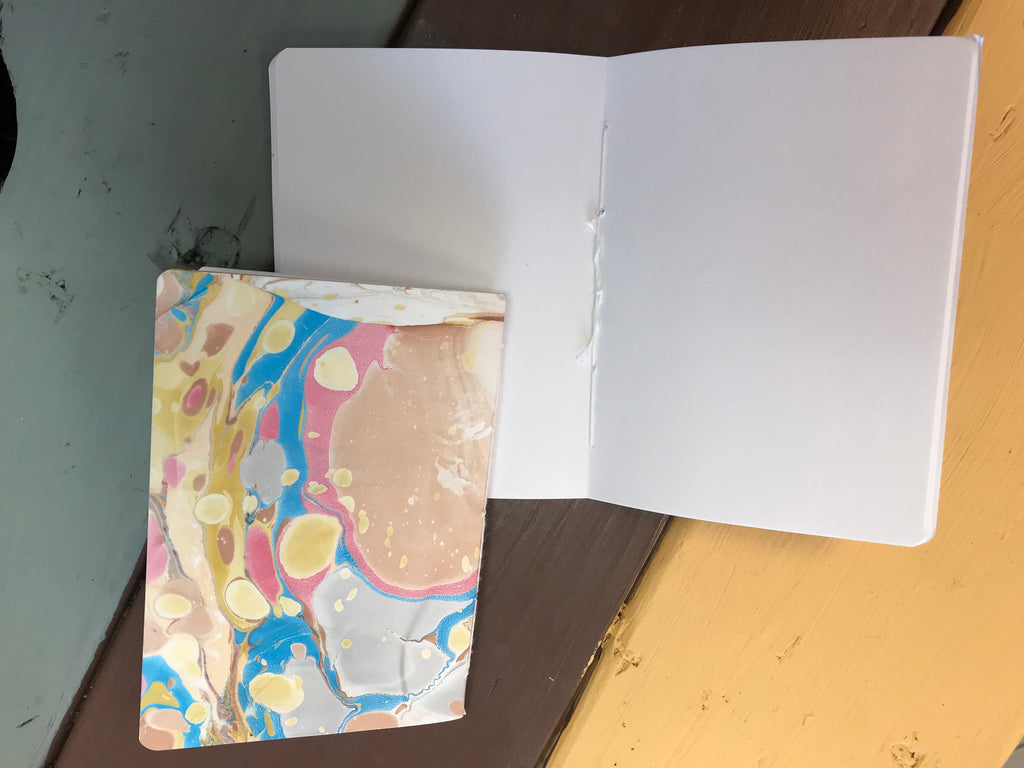 3.5''x5'' Hand-marbled Notebooks - OakPo Paper Co.