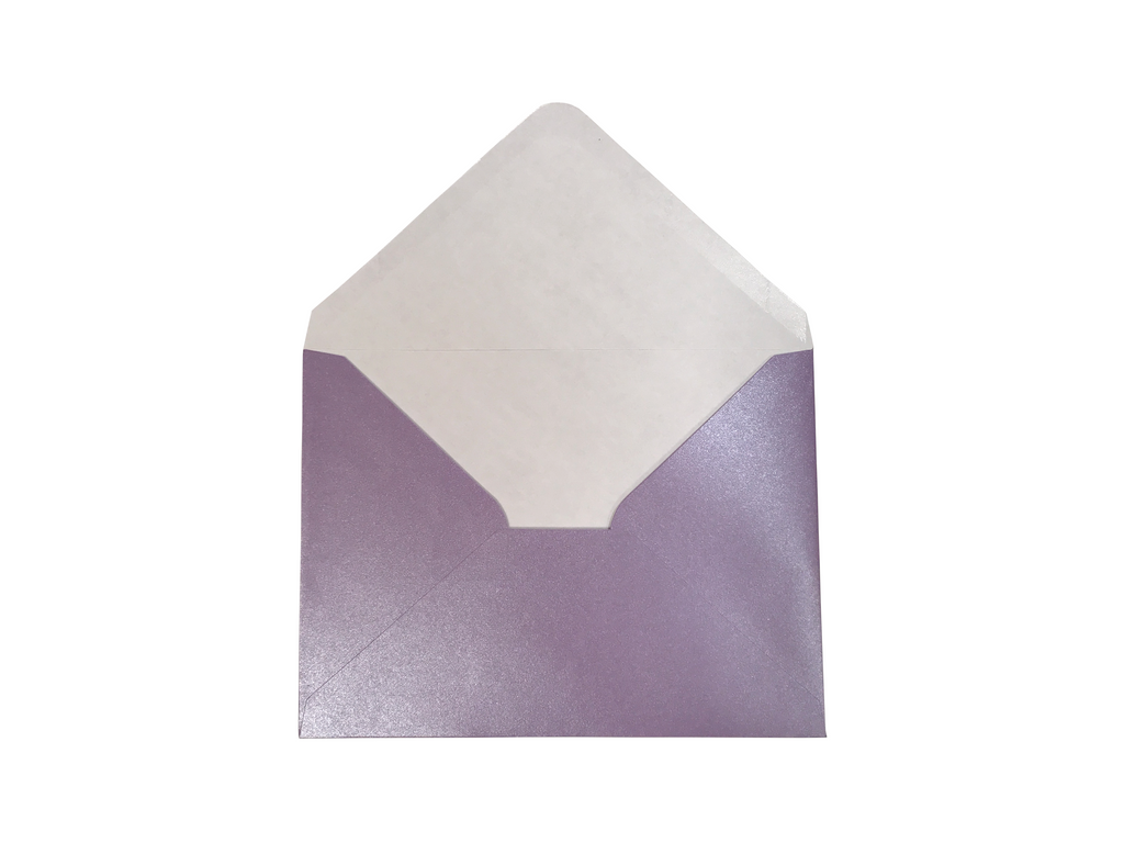 Lavender -- A7.5 Envelope - OakPo Paper Co.