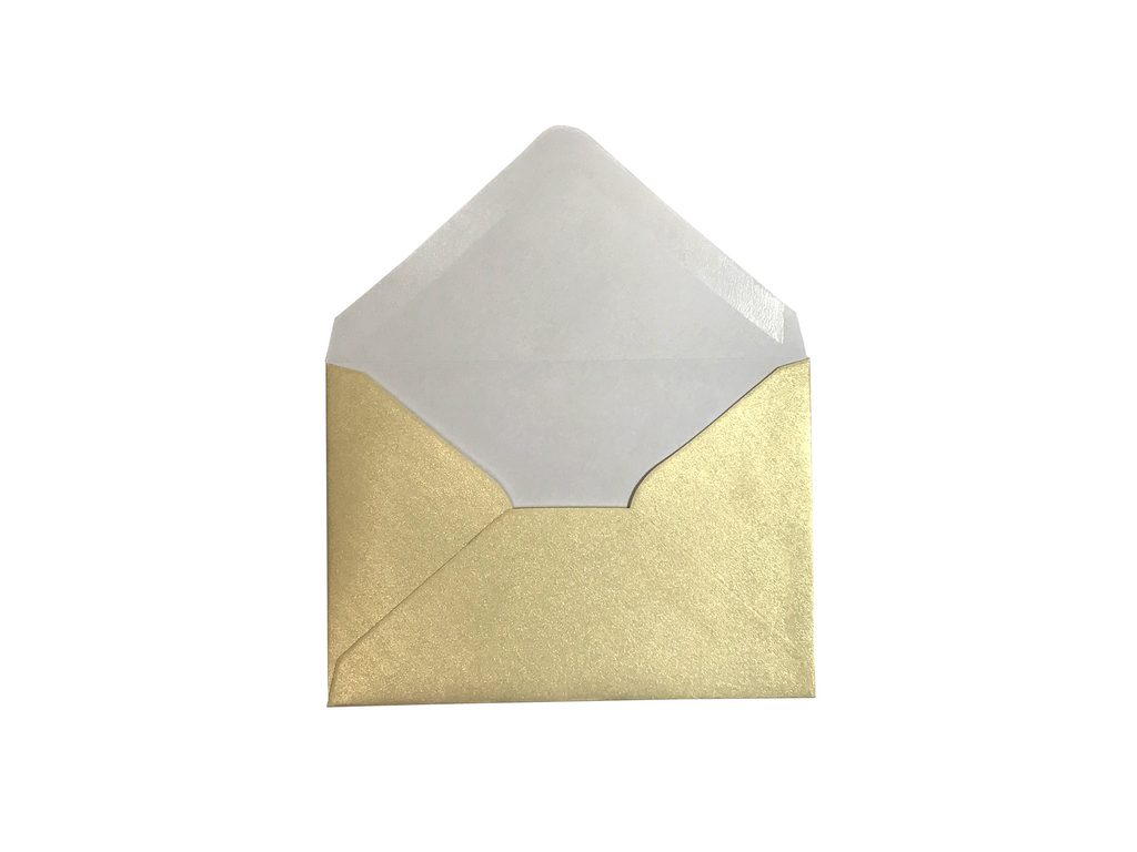 Champagne -- RSVP Envelope - OakPo Paper Co.