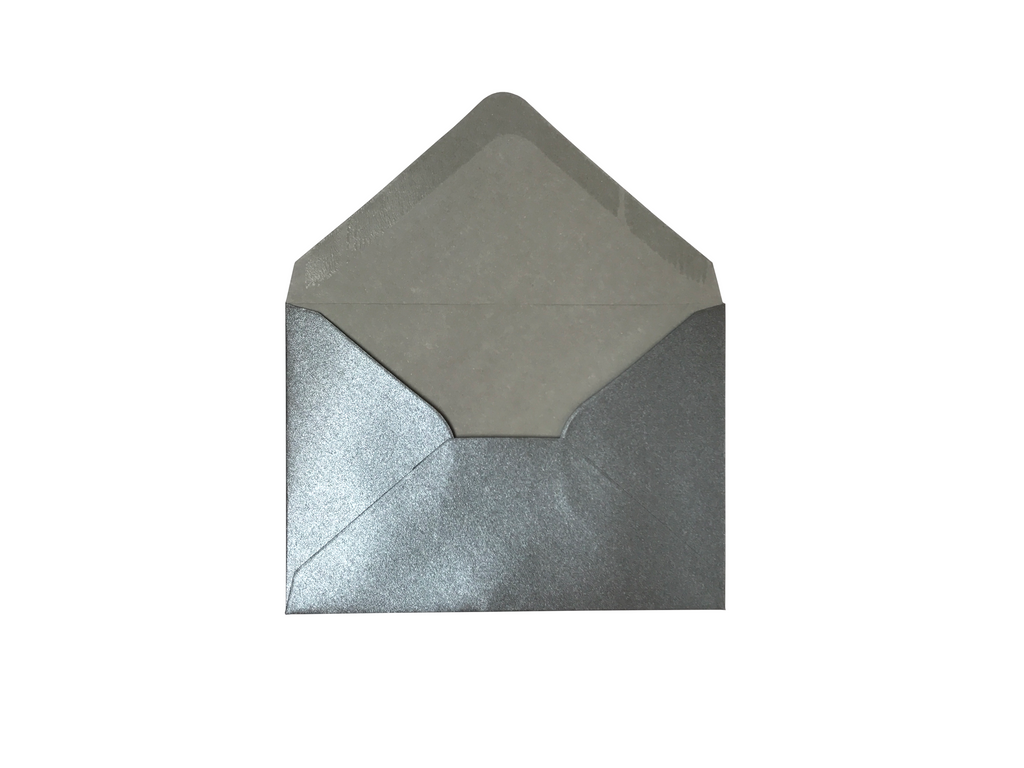Charcoal -- RSVP Envelope - OakPo Paper Co.