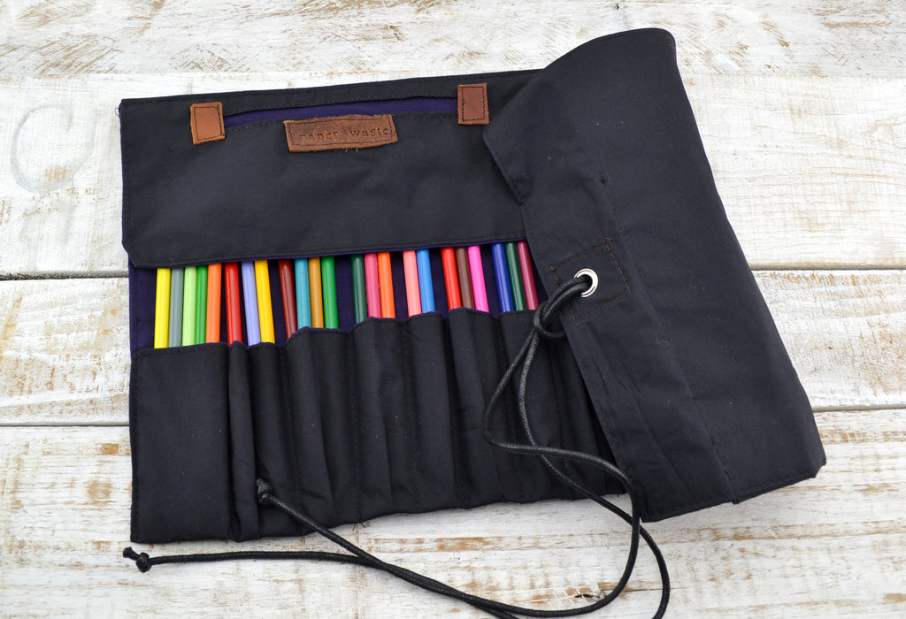 Pencil Roll Case. Artist Roll, Personalized Pencil Roll - OakPo Paper Co.
