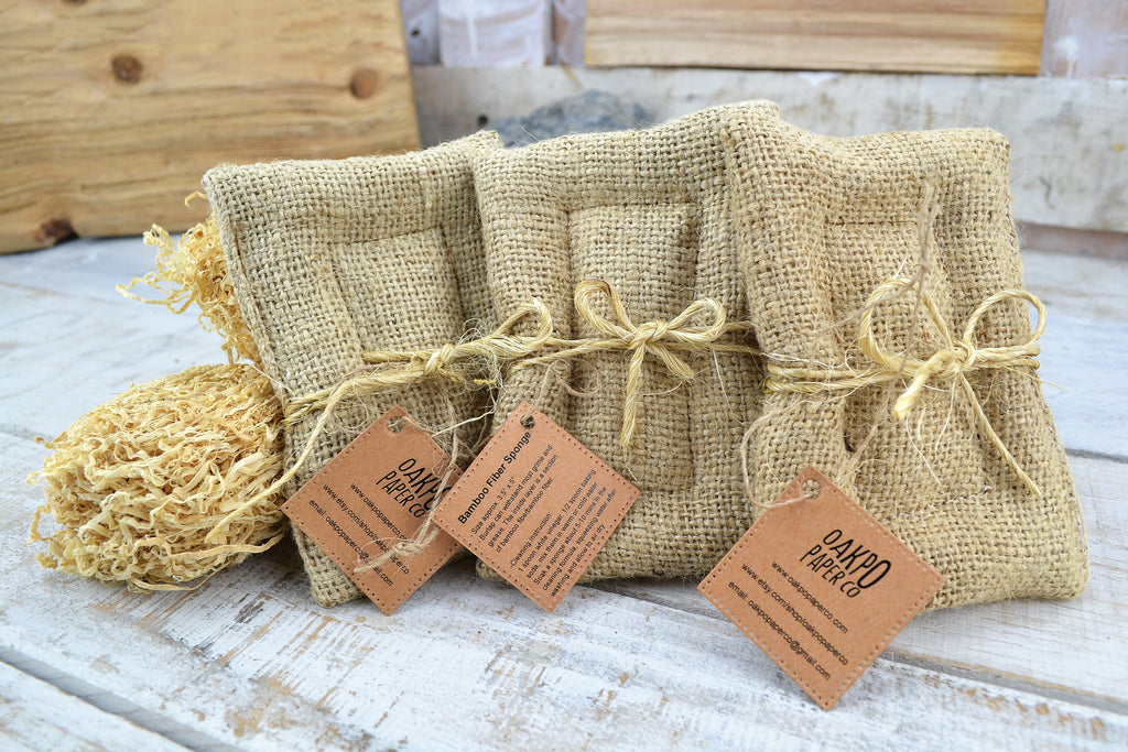Home & Living :: Cleaning & Laundry :: Cleaning Supplies :: Un-Sponge Eco  Friendly Washable Reusable Natural Handmade Sustainable Dish Sponge Wash  Pad Cloth Burlap Scrubbie Cotton Cream White