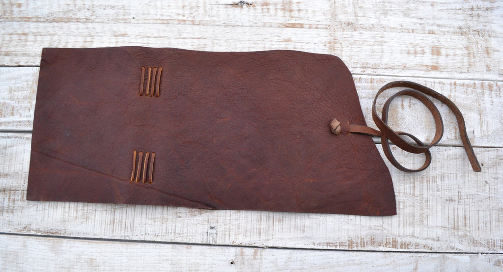 5.5x8 Leather Journal - OakPo Paper Co.