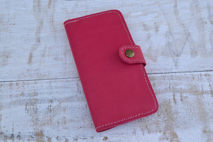 Recycled Leather iPhone Wallet,iPhone X, Wallet Case - OakPo Paper Co.