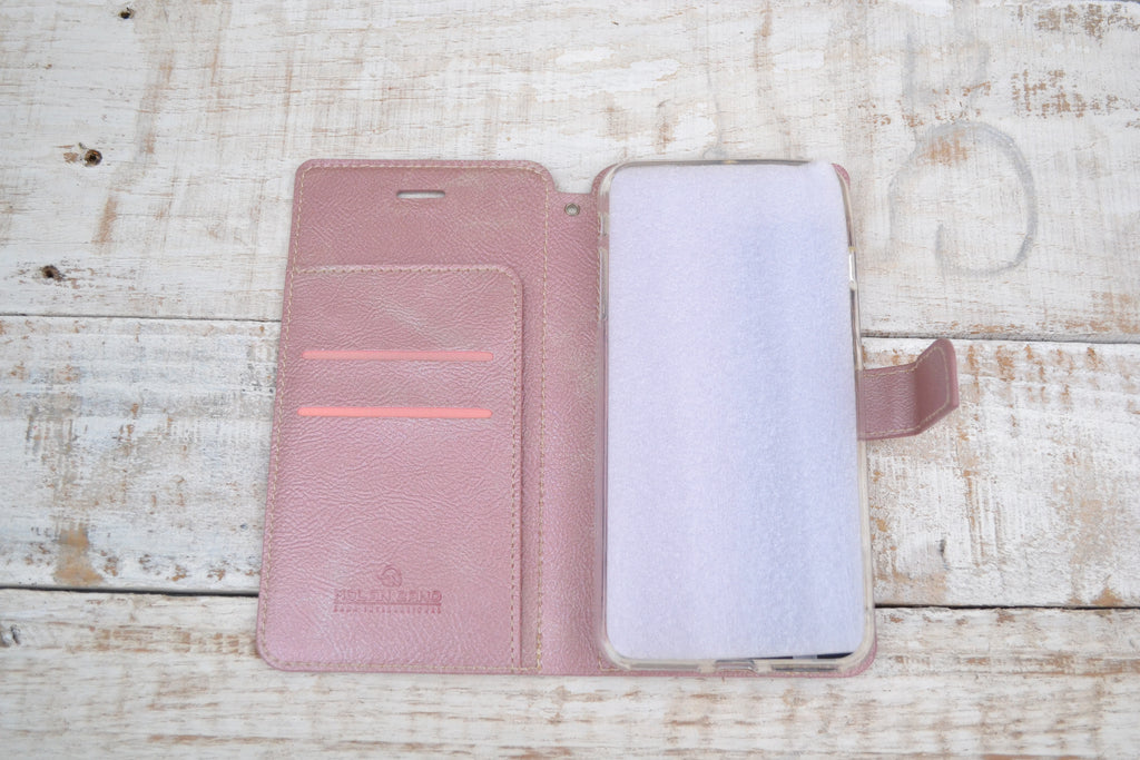 iPhone 7 plus Wallet case, PU leather Wallet case - OakPo Paper Co.