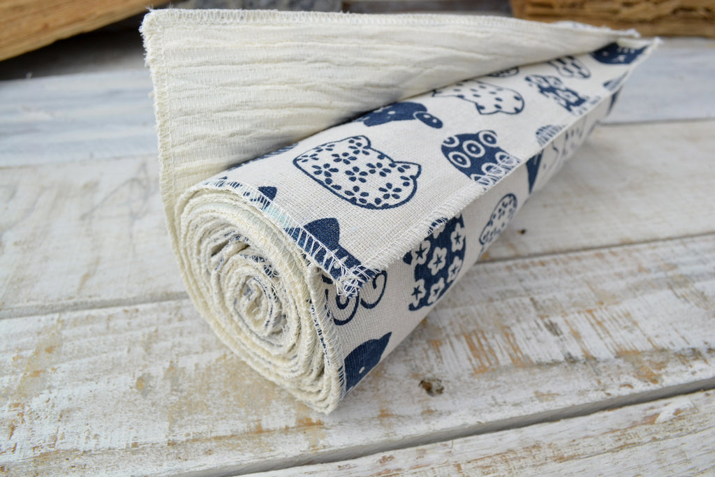 Unpaper Towels Roll, Linen Cotton Cloth Towels - OakPo Paper Co.