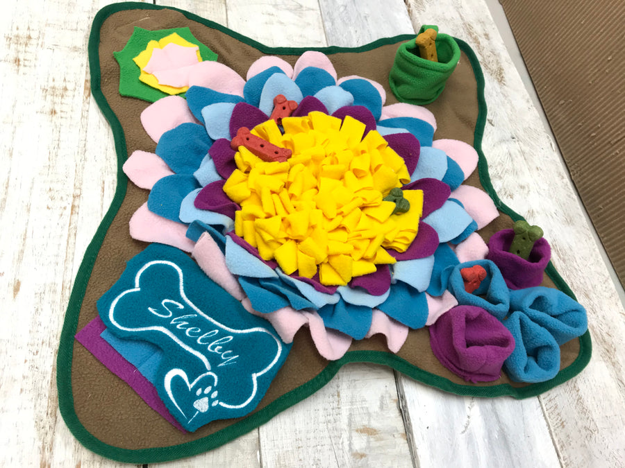 Personalized Snuffle Mat for dog