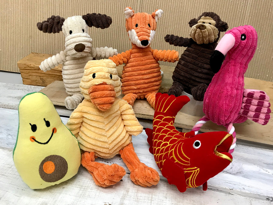 Pet Dog Plush Animal Squeaky Toy for Puppies, Medium dogs