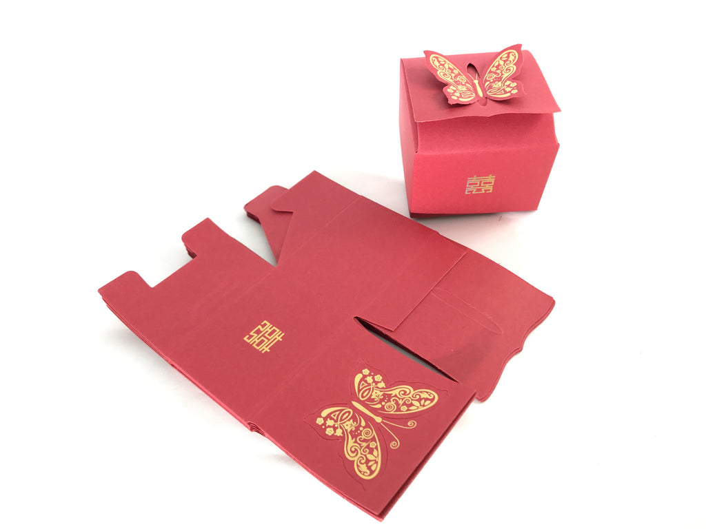 10 Butterfly Gift Box (B07) - OakPo Paper Co.