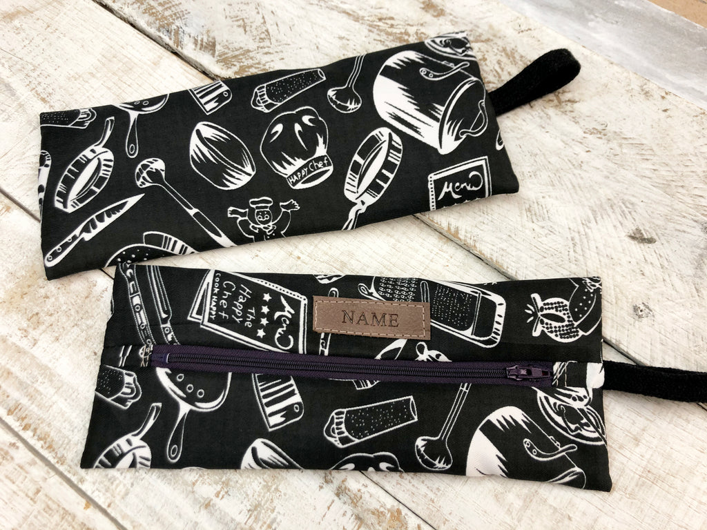 Personalized Utensil Pouch