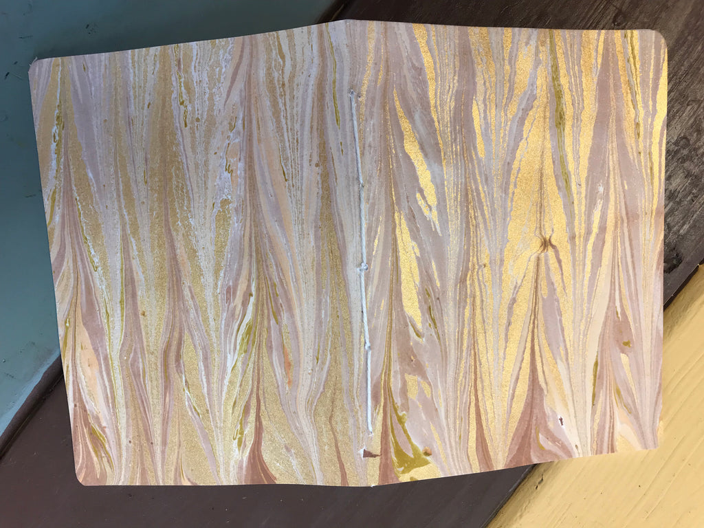 3.5''x5'' Hand-marbled Notebooks - OakPo Paper Co.