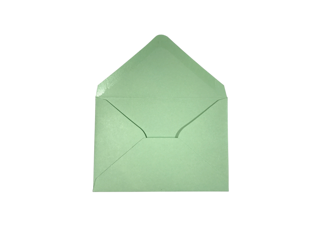 Mint -- RSVP Envelope - OakPo Paper Co.