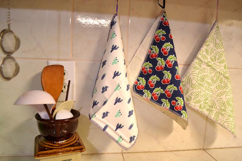 3pk Reusable Kitchen Napkins - OakPo Paper Co.